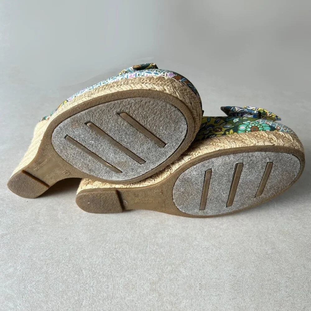 Patchwork Wedge Sandals ASO Alex Russo